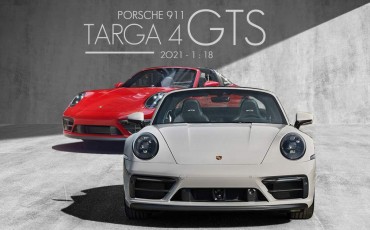 New Porsche 911 Targa 4 GTS 2021 1:18 - New Porsche 911 Rallye Clothing