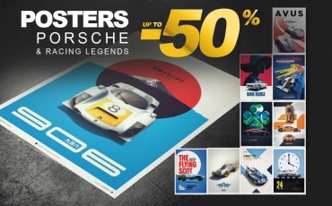 -50% racing posters - Free Porsche Motorsport cap!