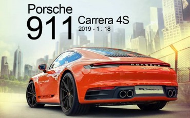 Porsche 911 Carrera 4S 1 : 18 - New Porsche Turbo Clothing - New Gulf McLaren Clothing