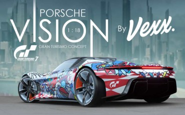 New Porsche Vision Gran Turismo 2022 by Vexx 1:18