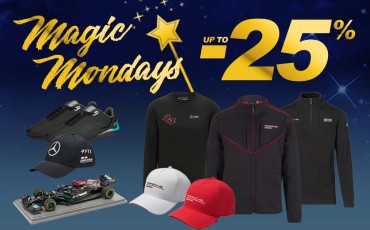 Up to -25% - 72h only : Magic Mondays !