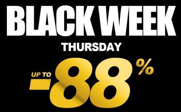 Black Week : Thursday - Up to -88% !