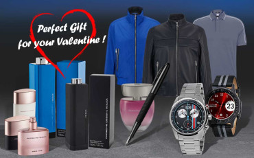 Porsche Clothing, Perfumes, Watches : Perfect Gift for your Valentine !