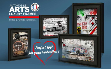 Automobile Arts Luxury Frames - Luggage Set for all Porsche - Perfect Gift for your Valentine !