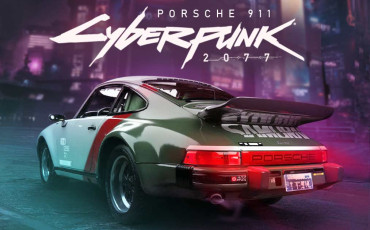 New Porsche 911 Turbo 3.0 Cyberpunk 2077 1 : 43