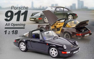 New Porsche 911 All Opening 1:18 - Special Prices : up to -60% - New Ferrari Model Cars & Accessories