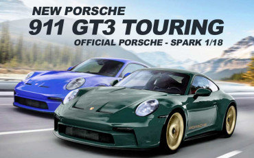 World Premiere : Porsche 911 GT3 Touring 1:18