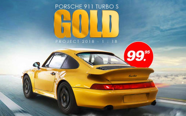 New Porsche 911 Project Gold 2018 1:18 - New Porsche Turbo Clothing