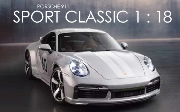 New Porsche 911 Sport Classic 1:18 - New Porsche 911 GT3 1:18 - Porsche Le Mans Living Legend 1:43