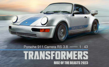 New Porsche 911 Carrera RS 3.8 Mirage Transformers 2023 1 : 43 - New Red Bull Clothing