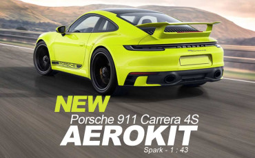 New Porsche 911 Carrera 4S Aerokit 2022 1 : 43 - New Porsche Design Elegant & Classy Collection