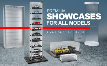 Premium Showcases for all Models 1 : 43 - 1 : 24 - 1 : 18 - 1 : 12 - 1 : 8