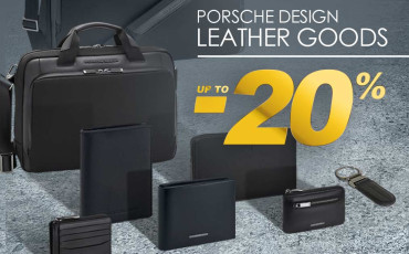 Porsche Design Leather Goods : up to -20% Discount ! - Eden Park Clothing : -15% Discount !