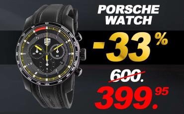 Best Price in The World - Porsche Carbon Composite Watch : -33% Discount