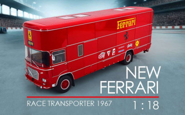 New Ferrari Race Transporter 1 : 18 - Porsche Models : up to -50% Discount ! New Eden Park Clothing & Accessories