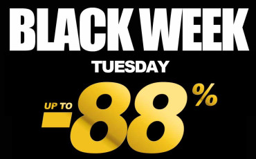Black Week : Tuesday - Up to -88% !