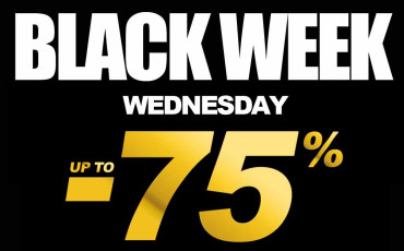 Black Week : Wednesday - Up to -75% !