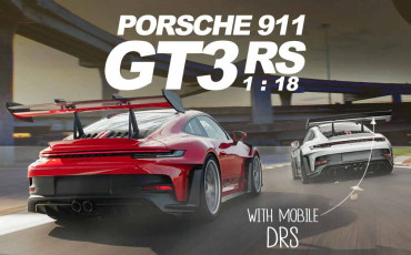 New Porsche 911 GT3 RS 2023 1:18 with Mobile DRS - Porsche Cayman GT4 RS 1:18 Last Pieces in the World