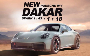 New Porsche 911 Dakar 1 : 43 & 1 : 18