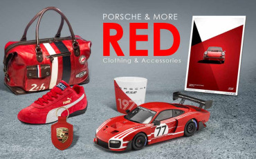 Porsche & More Red Clothing & Accessories - New Porsche Model Cars - New Alpine 2024 Collection