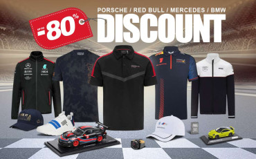 Discount Porsche, Red Bull, Mercedes, BMW : up to -80%