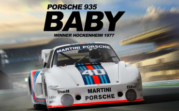 Porsche 935 Baby Hockenheim 1977 1 : 18 - Porsche Crest Clothing & Accessories - New 1 : 43 TSM Models
