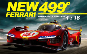 New Ferrari 499P Winner 24h Le Mans 2023 1 : 18 - New Porsche 963 - New Porsche Mission R