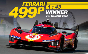 New Ferrari 499P Winner 24h Le Mans 2023 1:43 - New 24h Le Mans Leather Clothing - New Porsche 1 : 18 Models