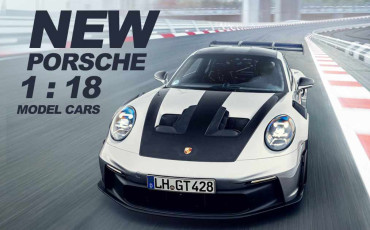 New Porsche 1 : 18 Model Cars - New Jackets & Special Prices : up to -50% discount