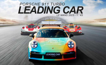 New Porsche 911 Turbo Leading Car 24h Le Mans 2023 - Special Centenary 24h of Spa