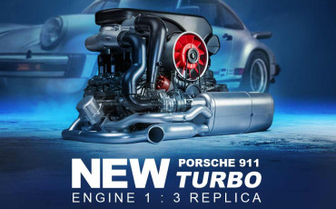 New Porsche 911 Turbo Engine 1 : 3 Replica