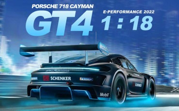 New Porsche 718 Cayman GT4 e-Performance 1 : 18 - New Porsche Flexfit Caps & Clothing - Rare Porsche Models