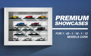 Premium Showcases for 1 : 43, 1 : 18, 1 : 12 Models - Lando Norris McLaren Clothing & Accessories