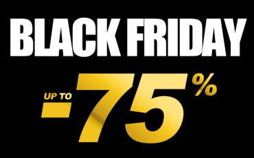 Black Friday : - up to -75%