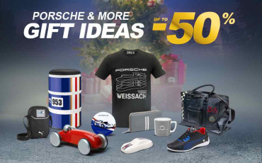 Porsche & More Gift Ideas : up to -50% discount