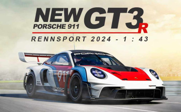 New Porsche 911 GT3 R Rennsport 2024 1 : 43 - New Racing Shoes by Puma